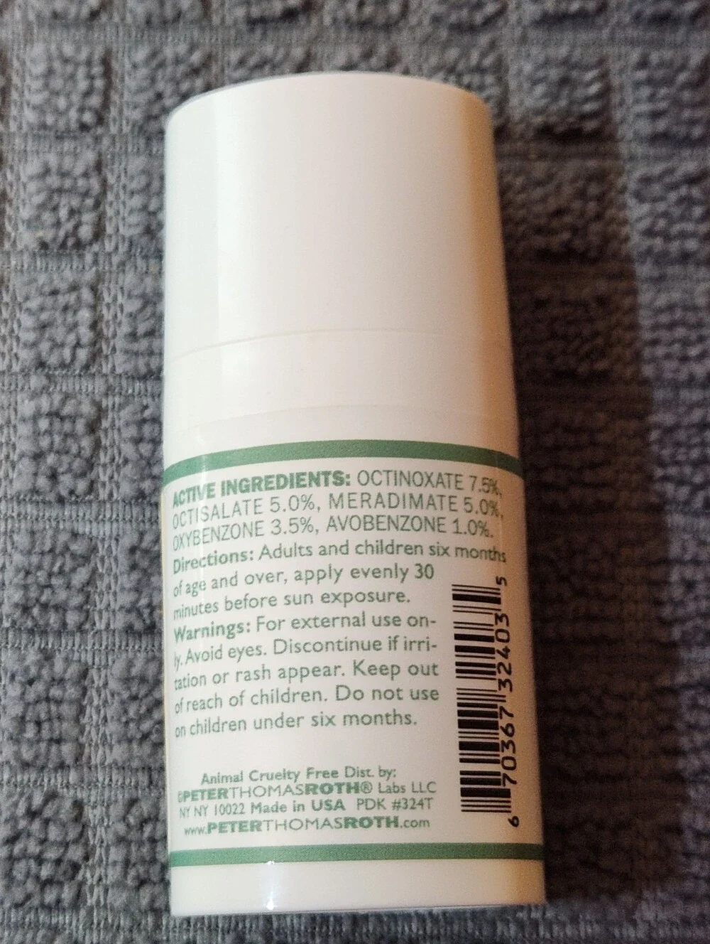 Peter Thomas Roth Max Sheer All Day Moisture 0.5oz Defense Lotion SPF 30 Bottle